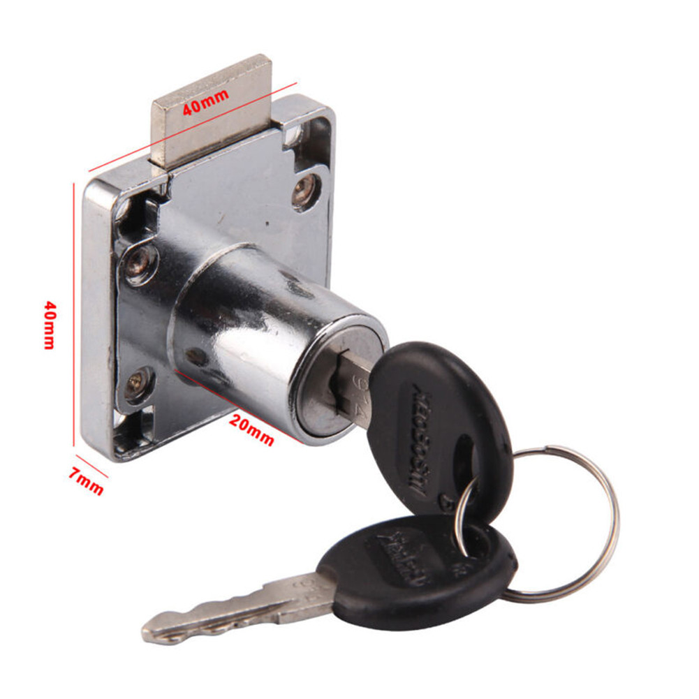 Quality Furniture Hardware - 2pcs Locks Cabinet Lock 4Keys Cabinet