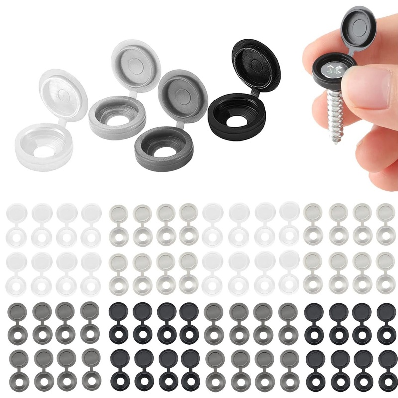 Furniture Hardware Nails - 50/100/200pcs Nails Screw Caps Car Plastic