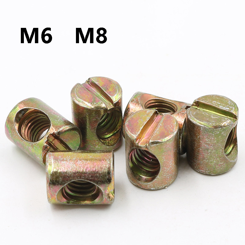 Color Zinc Plated Carbon Steel - огляд і ціна Furniture Hardware Barrel Nut