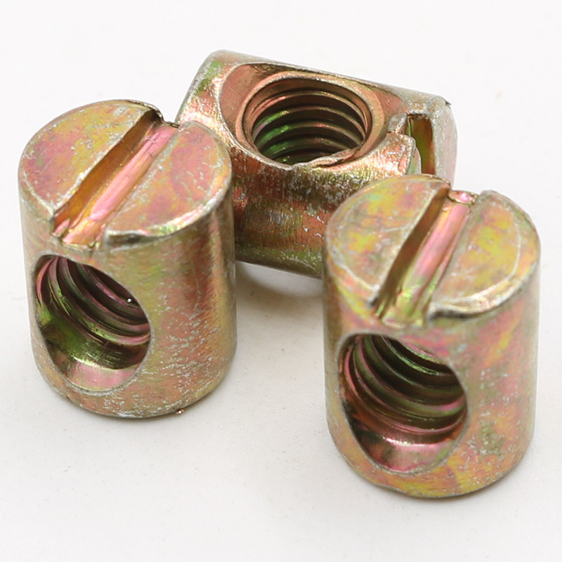 Color Zinc Plated Carbon Steel - огляд і ціна Furniture Hardware Barrel Nut