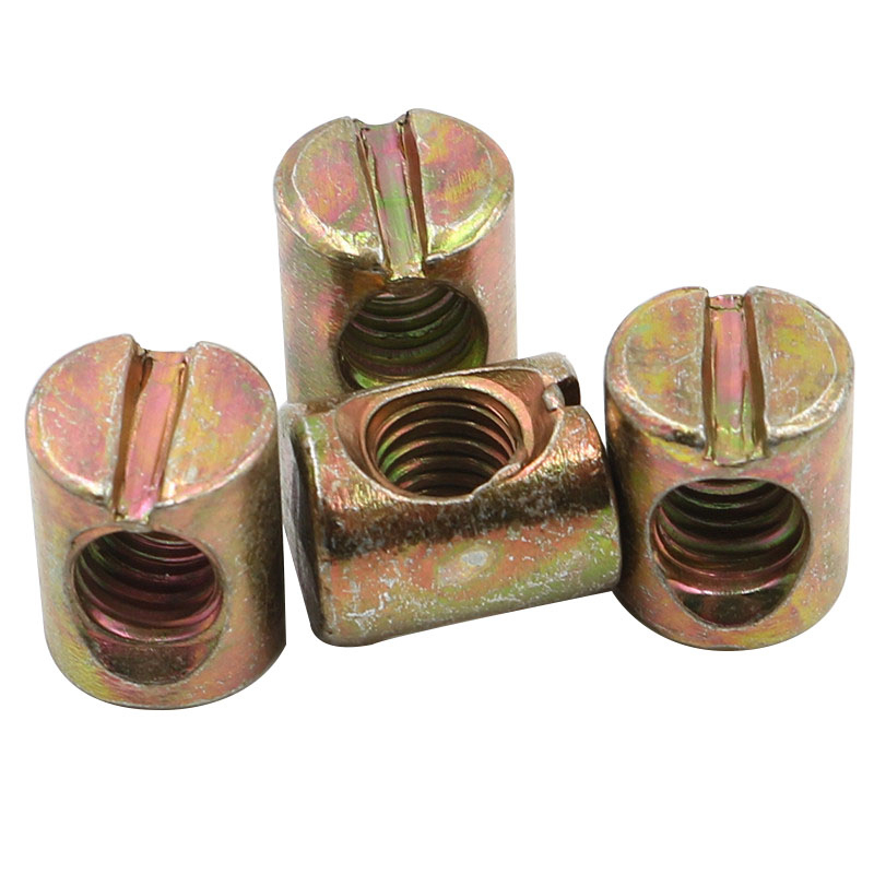 Color Zinc Plated Carbon Steel - огляд і ціна Furniture Hardware Barrel Nut