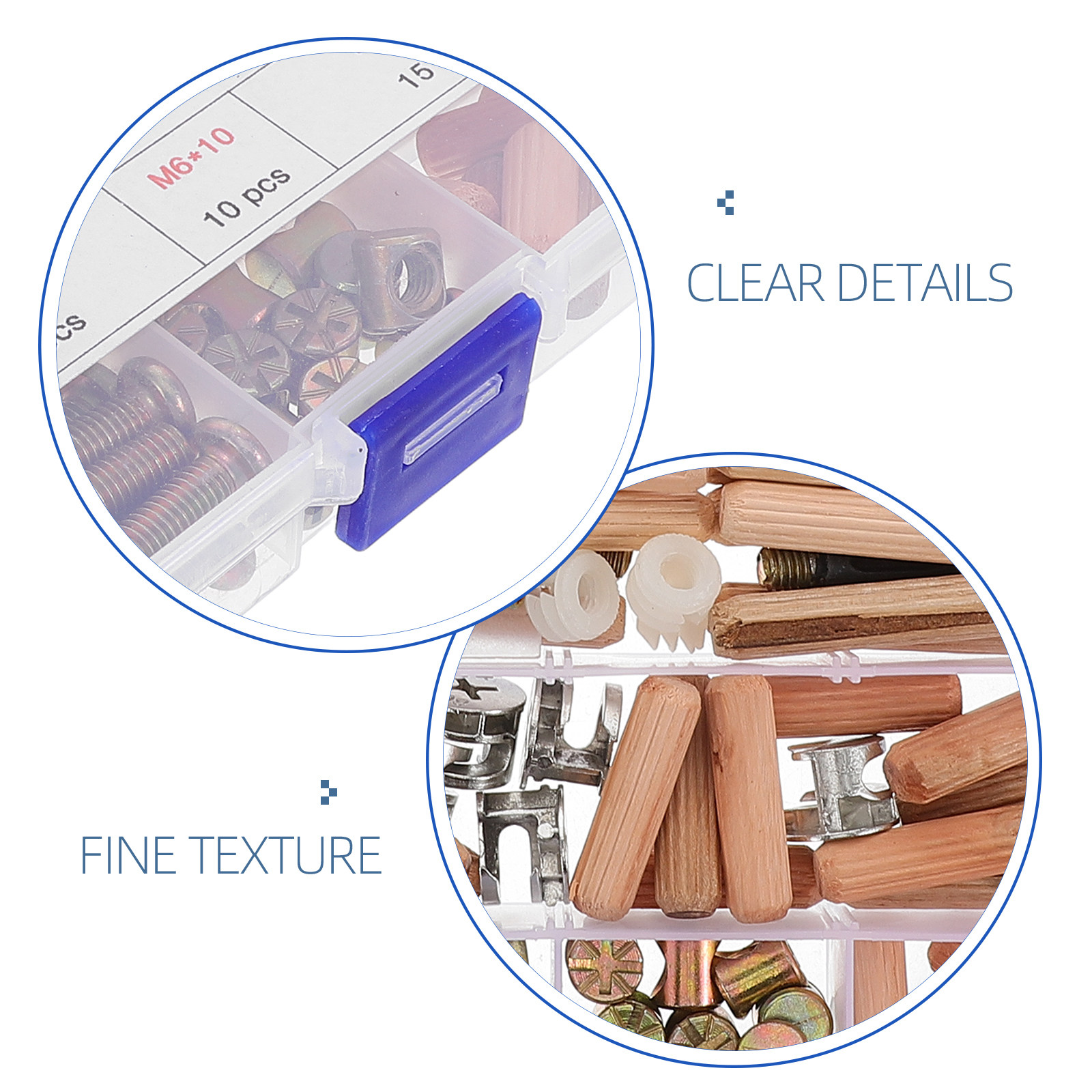 95Pcs Furniture Hardware Assor - огляд і ціна Furniture Hardware Barrel Nut