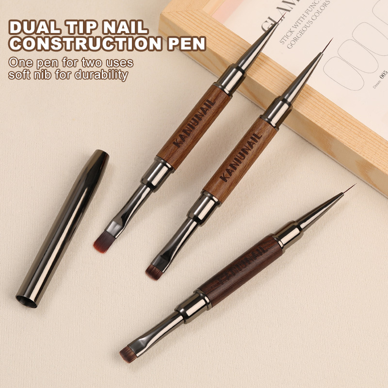 Dual-End Nail Art Brush Kolins - огляд і ціна Furniture Hardware Nails