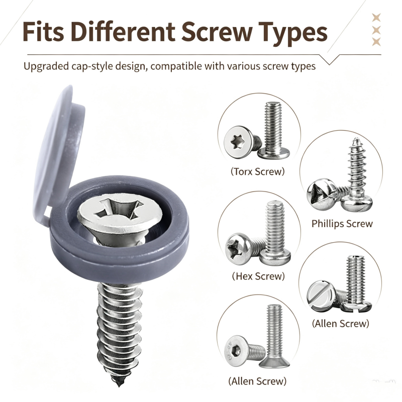 50/100/200pcs Nails Screw Caps - огляд і ціна Furniture Hardware Nails