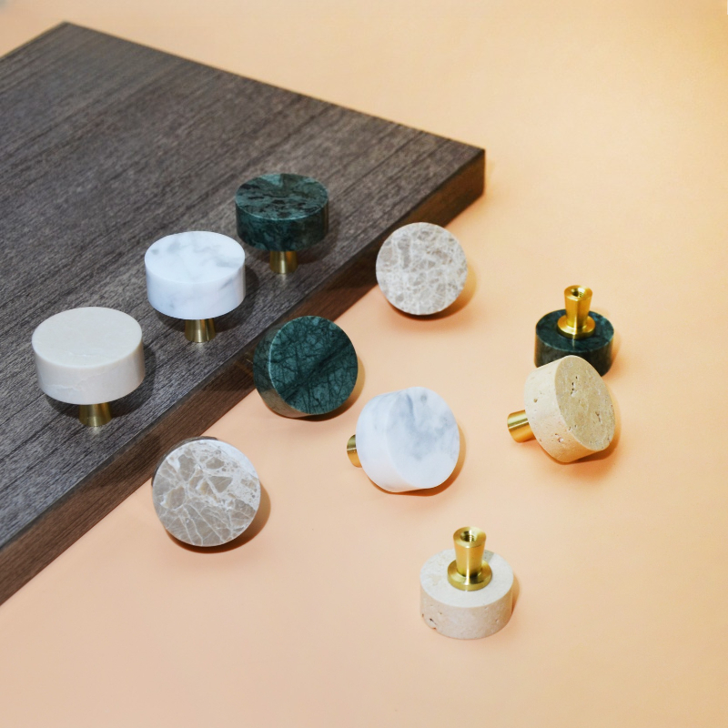 Marble Cabinet Handle Dark Gre - огляд і ціна Furniture Hardware Wholesale