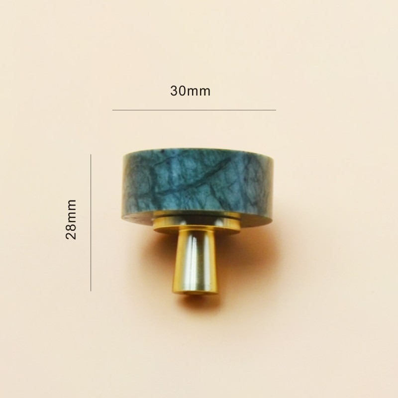 Marble Cabinet Handle Dark Gre - огляд і ціна Furniture Hardware Wholesale