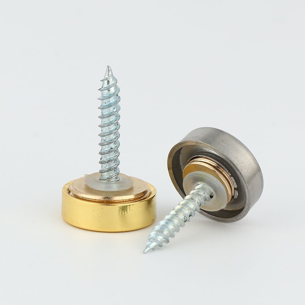 4 Sets Mirror Fasteners Screws - огляд і ціна Furniture Hardware Nails