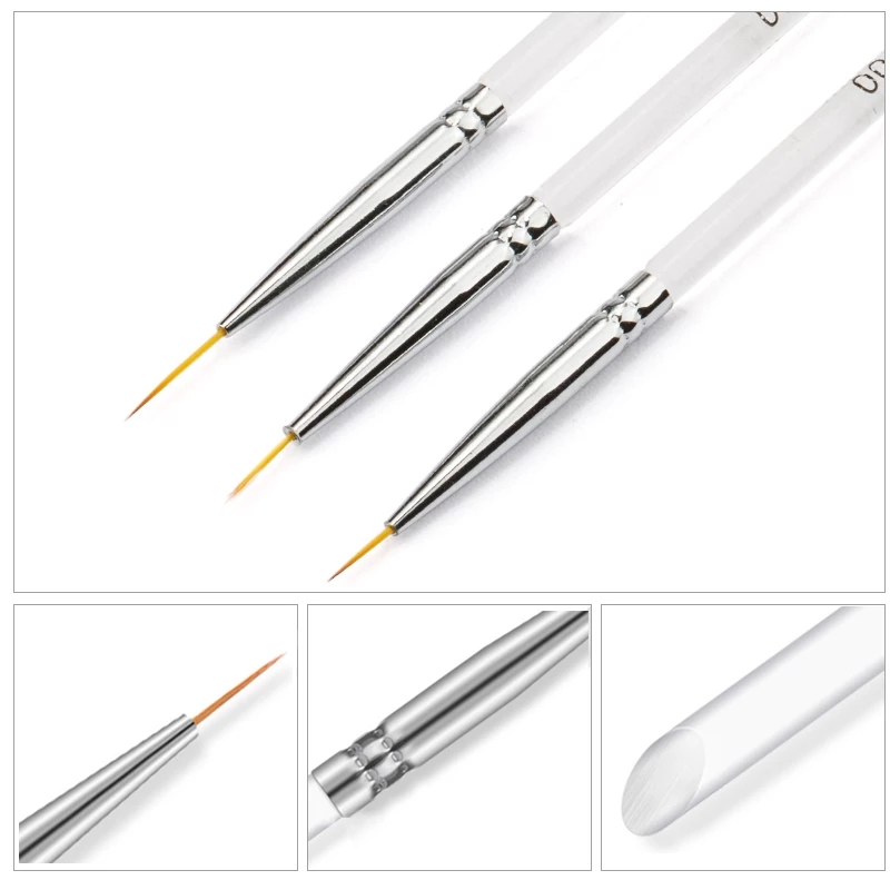 Nail Art Brush Set Gradient Li - огляд і ціна Furniture Hardware Nails