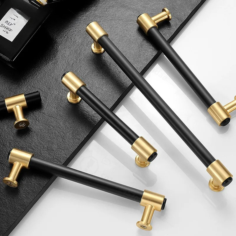 Modern Simple Nordic Black Gol - огляд і ціна Furniture Hardware Wholesale