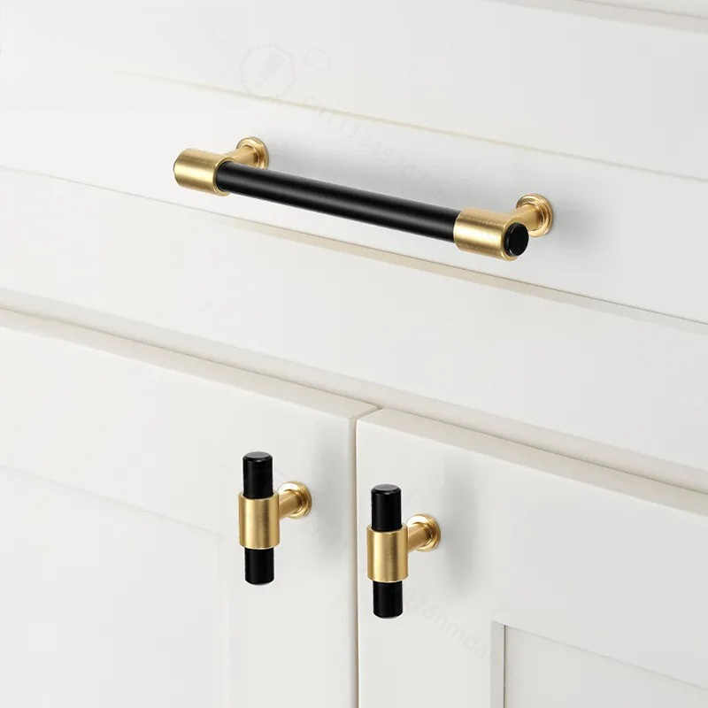 Modern Simple Nordic Black Gol - огляд і ціна Furniture Hardware Wholesale