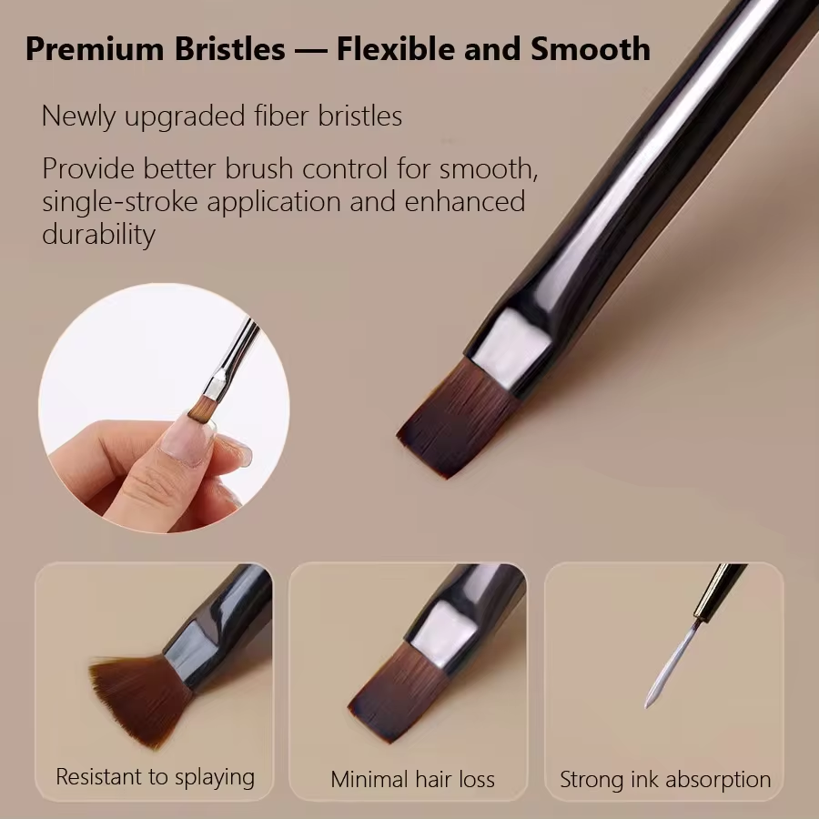 9PCS UV Gel Nail Brush Liner D - огляд і ціна Furniture Hardware Nails
