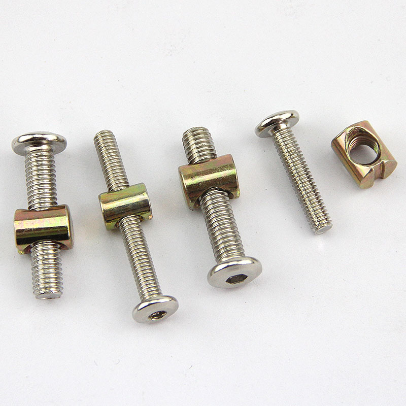 20pcs/Lot Carbon Steel Furnitu - огляд і ціна Furniture Hardware Barrel Nut