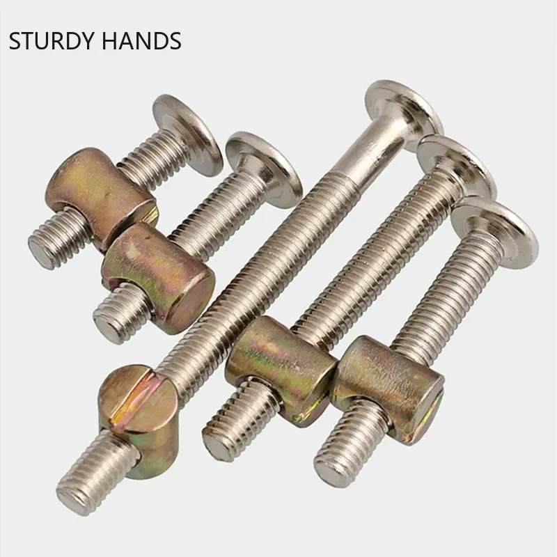 30pcs/pack Furniture Bolts and - огляд і ціна Furniture Hardware Barrel Nut