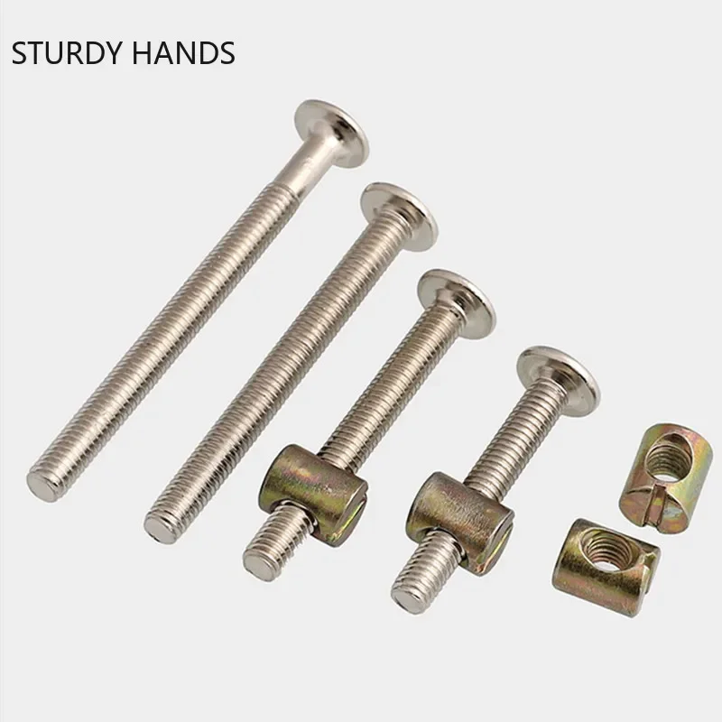 30pcs/pack Furniture Bolts and - огляд і ціна Furniture Hardware Barrel Nut