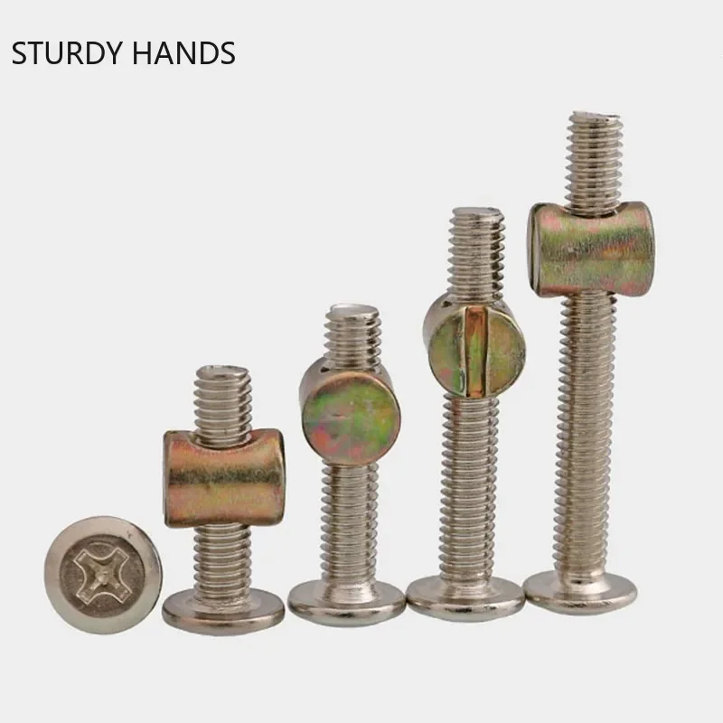 30pcs/pack Furniture Bolts and - огляд і ціна Furniture Hardware Barrel Nut
