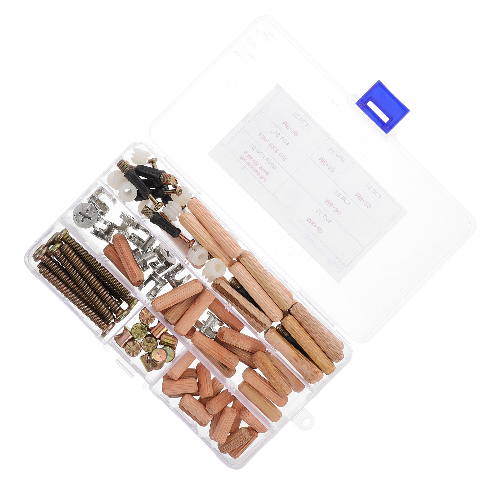 95Pcs Bunk Bed Hardware Connec - огляд і ціна Furniture Hardware Barrel Nut