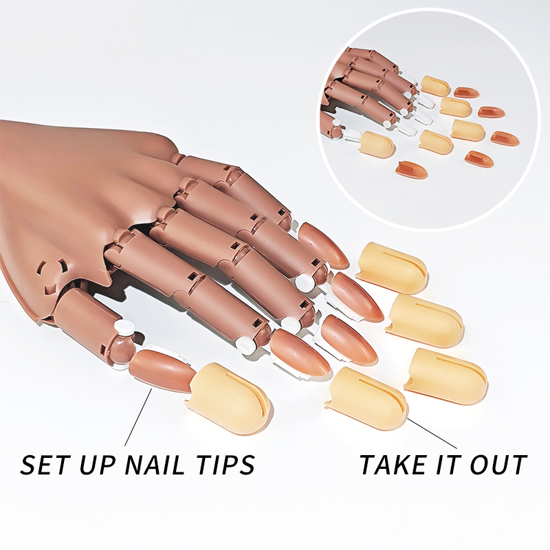 Nail Fake Practice Hand Movabl - огляд і ціна Furniture Hardware Nails