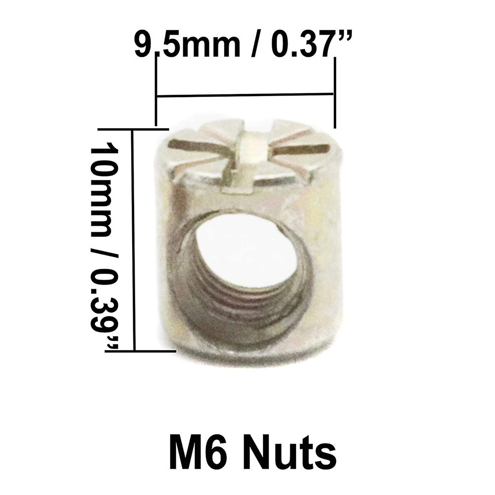 M6 Hex Socket Cap Screws With  - огляд і ціна Furniture Hardware Barrel Nut
