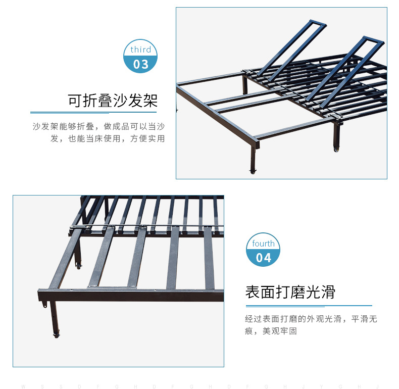 Durable Push-Pull Bed Frame Wh - огляд і ціна Furniture Hardware Wholesale