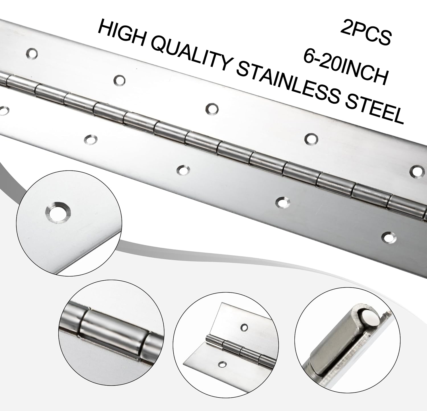 6in-20in Piano Hinges Heavy Du - огляд і ціна Piano Hinge Continuous